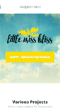 Mobile Screenshot of littlemissbliss.ca