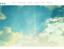 Tablet Screenshot of littlemissbliss.ca